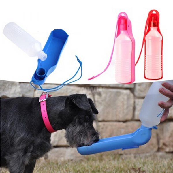 Dog Travel Sport Water Bottle Outdoor Feed Drinking Bottle Pet Supply Portable Bottle Pet Supply Portable Dog Accessorie 2021