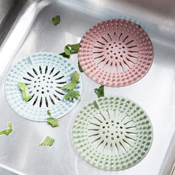 1Pcs Kitchen Sink Filter Stopper Sewer Drain Hair Colanders Strainers Filter Bathroom Kitchen Sink Home Cleaning Tool