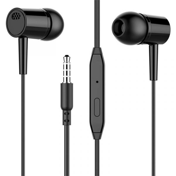 3.5mm In-Ear Earphones Bass Stereo Headphones Headset Earbuds With Remote Mic For Iphone Samsung Huawei Xiaomi Vivo