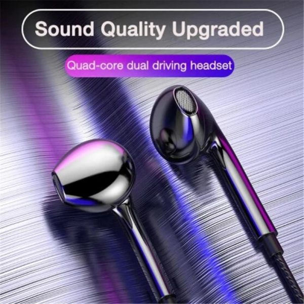 3.5mm Wired Headphones With Bass Earbuds Stereo Earphones Music headphones Sport earphones Gaming Headset With mic for Xiaomi