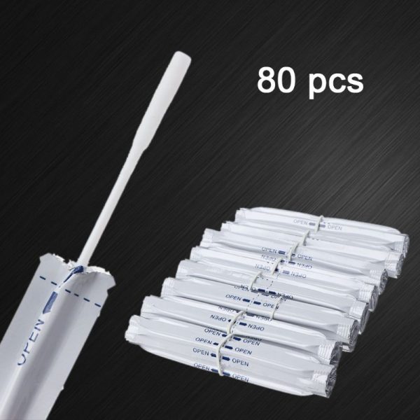 30/50/80Pcs/Box Wet Alcohol Cotton Swabs Double Head Cleaning Stick For IQOS 2.4 PLUS For IQOS 3.0 LIL/LTN/HEETS/GLO Heater