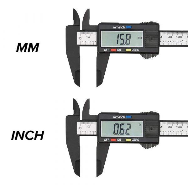 Digital Caliper 6 inch Electronic Vernier Caliper 100mm Calliper Micrometer Digital Ruler Measuring Tool 150mm 0.1mm