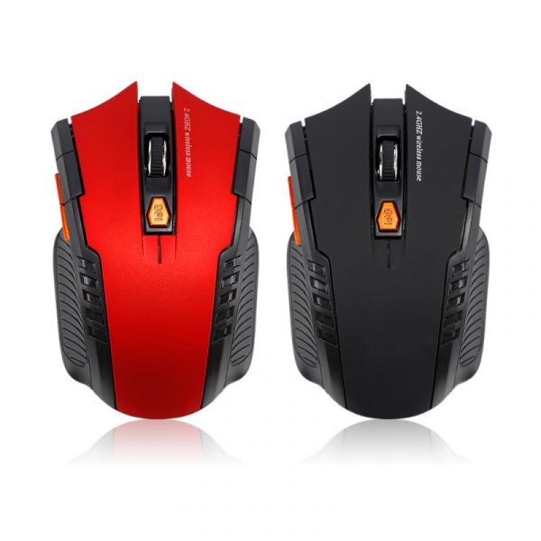 DropShipping New Mause1600 DPI 2.4G Hz Wireless Optical Mouse Gamer For PC Gaming Laptops Game Wireless Mice With USB Receiver