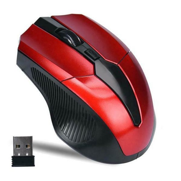 Portable 319 2.4Ghz Wireless Mouse Adjustable 1200DPI Optical Gaming Mouse Wireless Home Office Game Mice for PC Computer Laptop